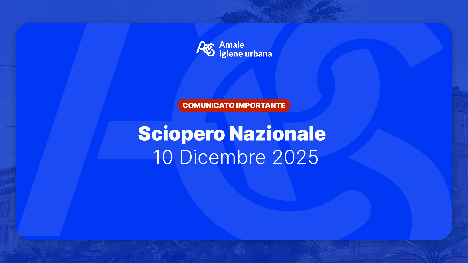 National Strike on 10th December 2025