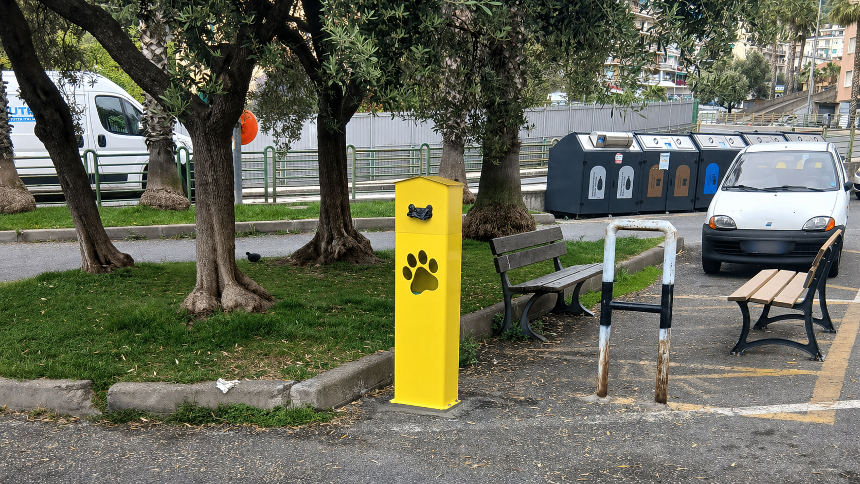Contenitori per deiezioni canine a Sanremo: al via le nuove installazioni