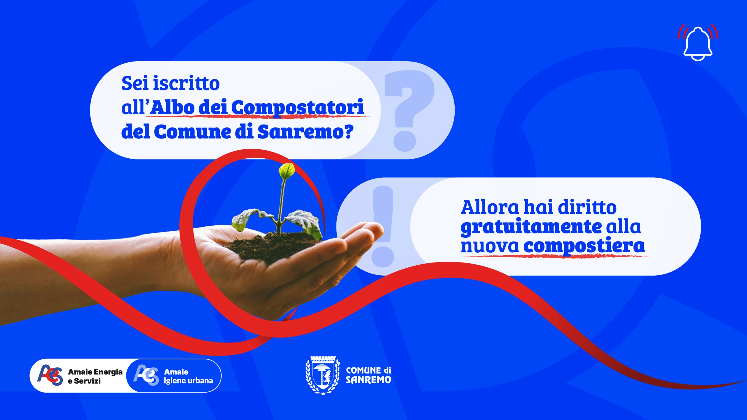 Compostaggio domestico: al via la distribuzione gratuita per gli iscritti all’Albo dei Compostatori